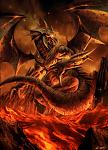 lord of fire… a magma dragon…