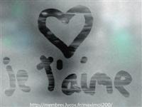 I love you