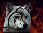 Gothic wolf 
loup gothique