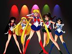 Sailor Moon and the Inner Senshi