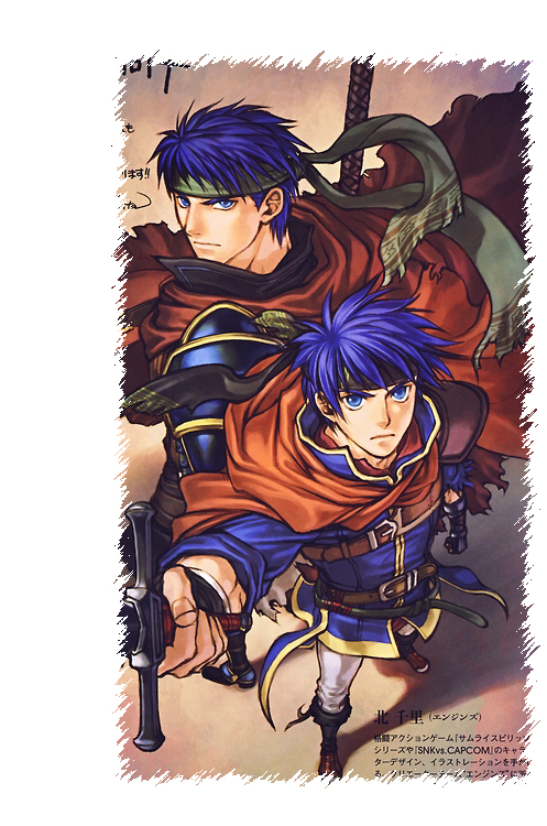 Fire Emblem Ike Artwork path of radiance Tumblr Sprayed Strokes